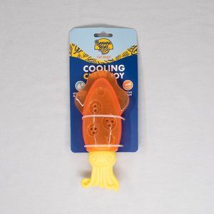 Banana Boat For Dogs Hydration & Cooling Chew Toy - Fill With Water & Freeze New